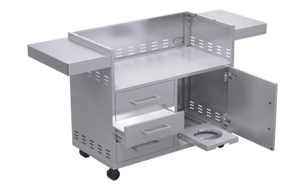 Bear Grill 42CART | Stainless Steel Cart for 42" Grills